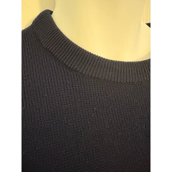 White Stag Navy Blue Crewneck Sweater. Size L Vintage 90s - Picture 3 of 4